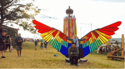 Spotlight on The Story Behind Glastonbury’s Wings Sculpture