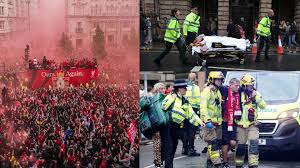 Liverpool Van Dijk Sends Hope to Injured Fan in parade